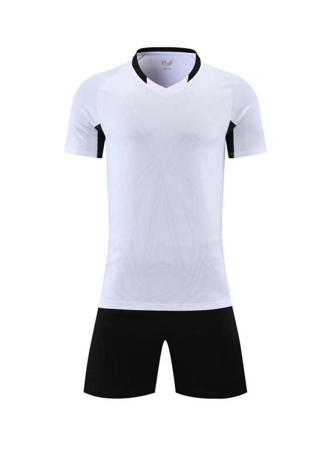 Adult Children's Football Uniform Suit Men's Compeion Training Team Uniform Sky Blue Ball Uniform Children's Adult Sports Suit Female Seal