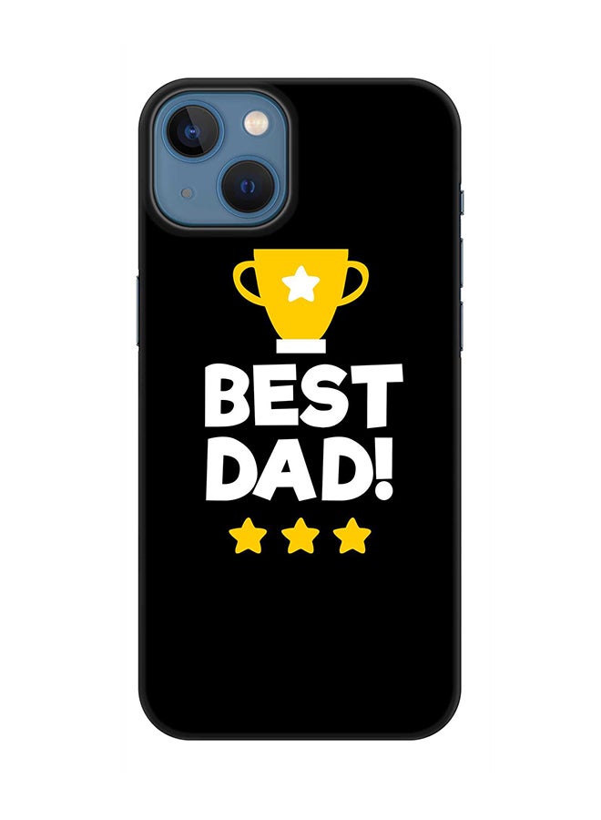 Stylizedd Case for Apple iPhone 14 Plus Case Slim Snap Classic Series Mobile Cover Hard PC Shield Matte Finish Print - Best Dad Cup