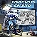 Sluban Mech Building SetRobot Mecha Building Kit with Two Interchangeable Weapons for Adults Compatible with Lego Mech Set 752PCS - Image 4