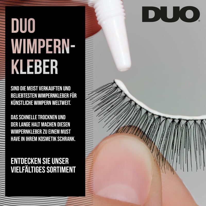 DUO Line It Lash It Adhesive Eyeliner â€“ Clear, Waterproof, Long-Lasting Lash Glue Liner for Strip & Magnetic Lashes, 0.12 oz - Image 5