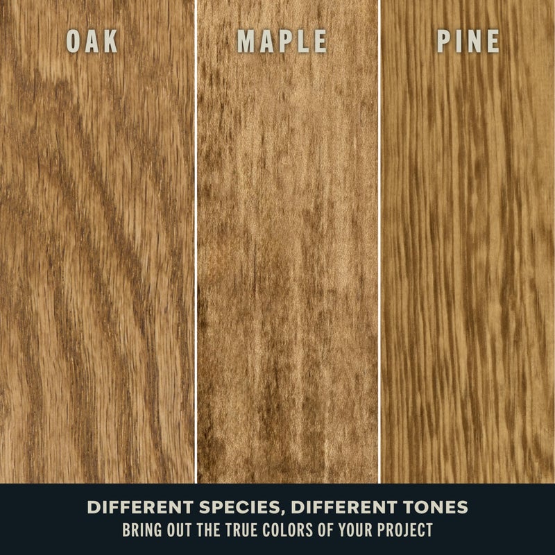 Varathane Premium Fast Dry Wood Stain | 1 Hour Dry Time | 1 Coat Color | Interior Wood Stain | Furniture, Cabinets, Doors, Trim | Quart | Golden Oak - Image 4