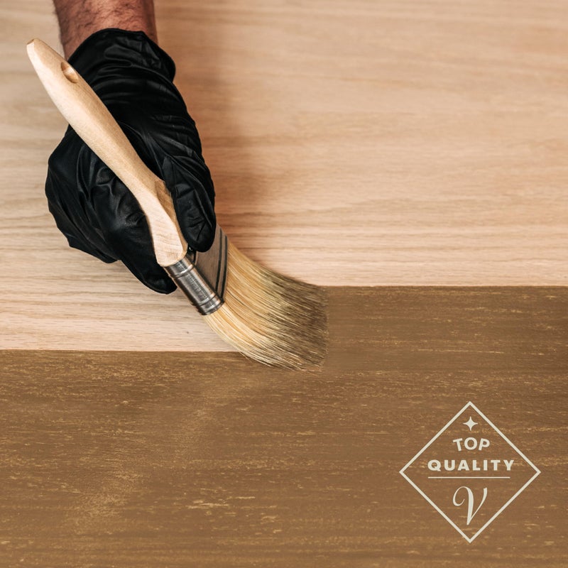 Varathane Premium Fast Dry Wood Stain | 1 Hour Dry Time | 1 Coat Color | Interior Wood Stain | Furniture, Cabinets, Doors, Trim | Quart | Golden Oak - Image 5