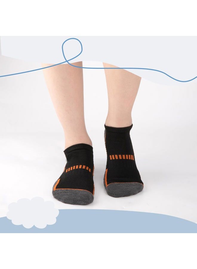 Comfoex 12 Pairs Boys Socks Ankle Low Cut Socks Athletic Half Cushioned Short Socks For Kids 4-6 6-8 8-10 Years Old - Image 4