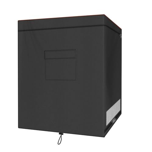CATOTEL Chest Freezer Cover, Waterproof 420D Oxford Protective Outdoor Indoor Refrigerator Dust Cover with Zipper Fits 7.0 Cubic Feet Deep Freezer 38"L x 23"W x 34"H (Only Cover) - Image 1