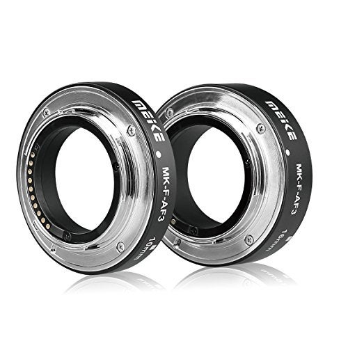 MEIKE MK-F-AF3 Auto Fucus Macro Extension Tube for Compatible with All Fujifilm Mirrorless Camera(10mm 16mm only or conbination) X-T1 X-T2 X-Pro1 X-Pro2 X-T10 X-A1 X-E1 X-E2 X-E3 X-T20 X-T3 X-T30 etc - Image 4