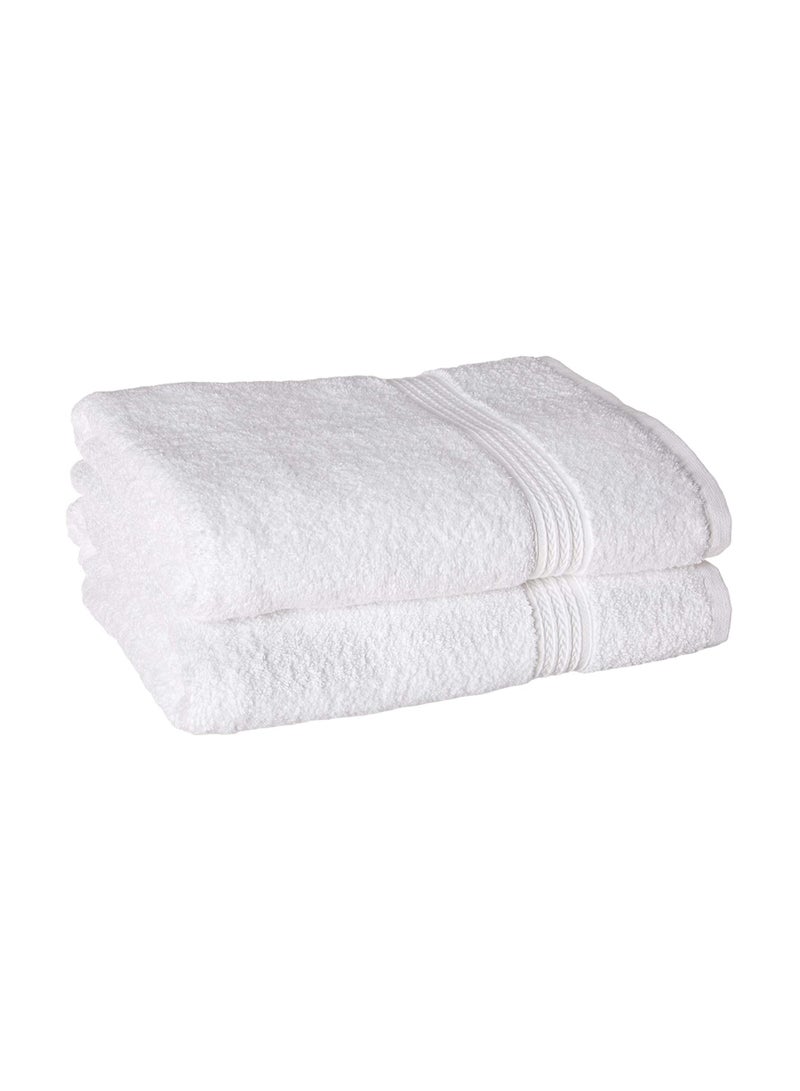 Cotton Bath Towels (76x152 cms)  -2 Pc