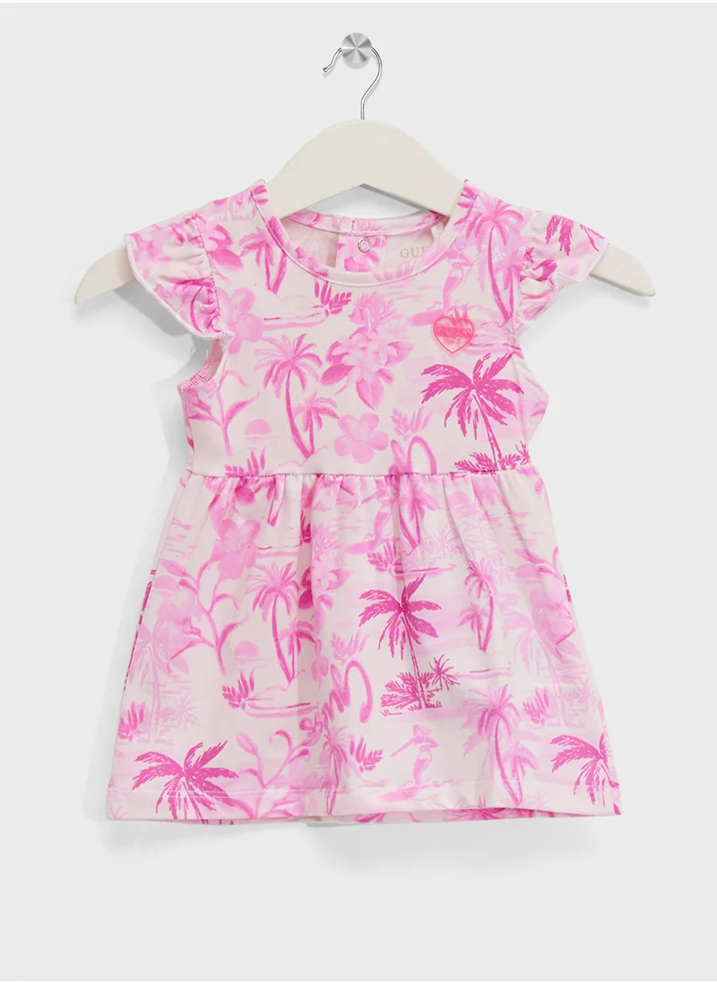 جس Kids Short Sleeve Dress And Pantie Sets