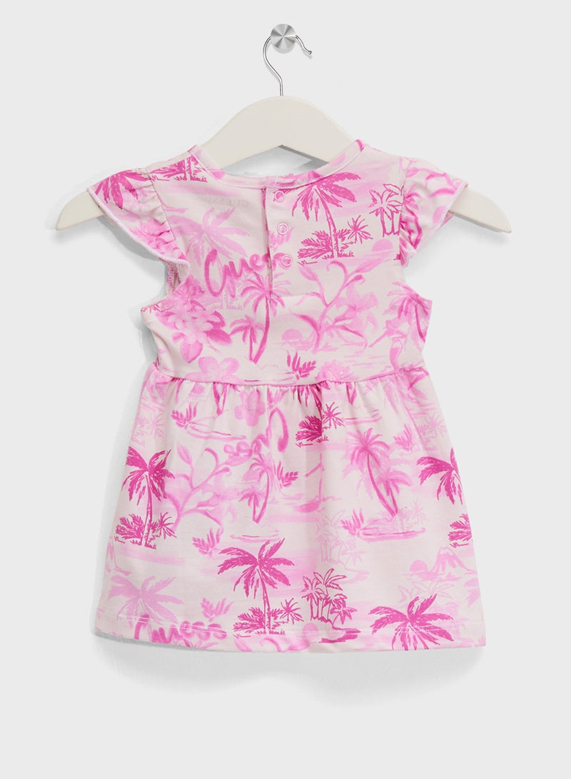GUESS Kids Short Sleeve Dress And Pantie Sets  - Image 3