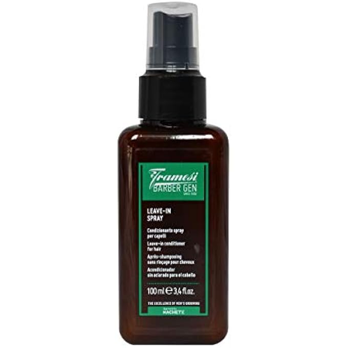 framesi BARBER GEN LEAVE IN CONDITIONER, 3.4 FL OZ, BEARD AND HAIR CONDITIONING SPRAY - Image 1