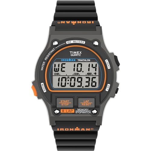Timex Men's Ironman Classic 42mm Watch - Black Strap Digital Dial Gray Case - Image 1