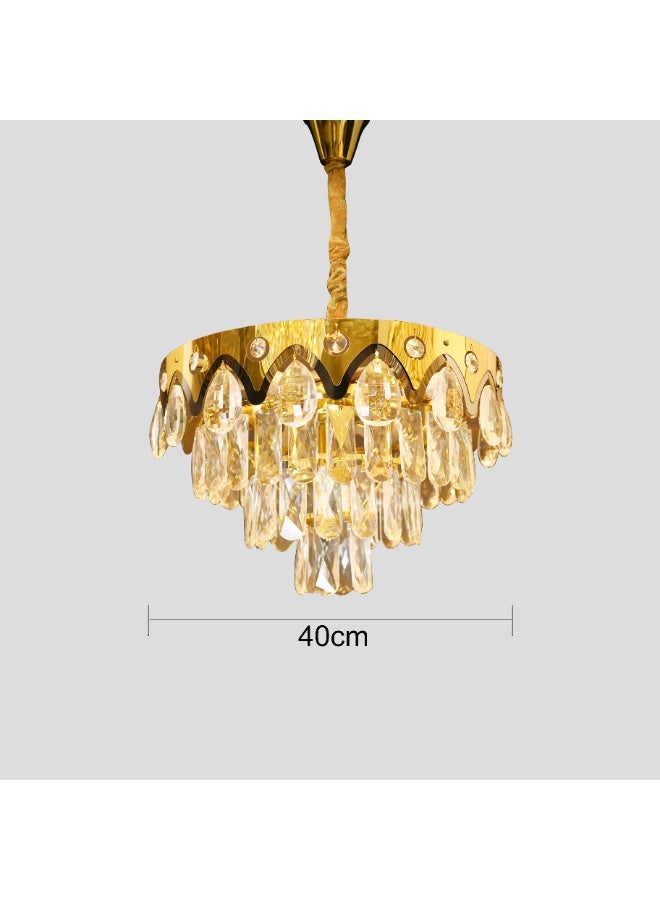 Hummer Modern shadow light chandelier, gold, diameter 40 cm - Image 3