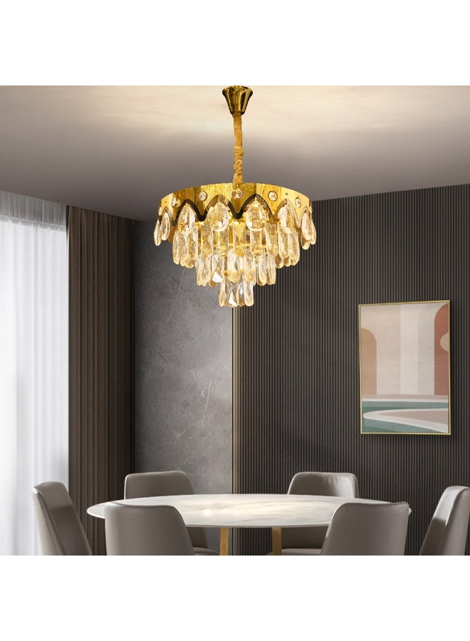 Hummer Modern shadow light chandelier, gold, diameter 40 cm - Image 1