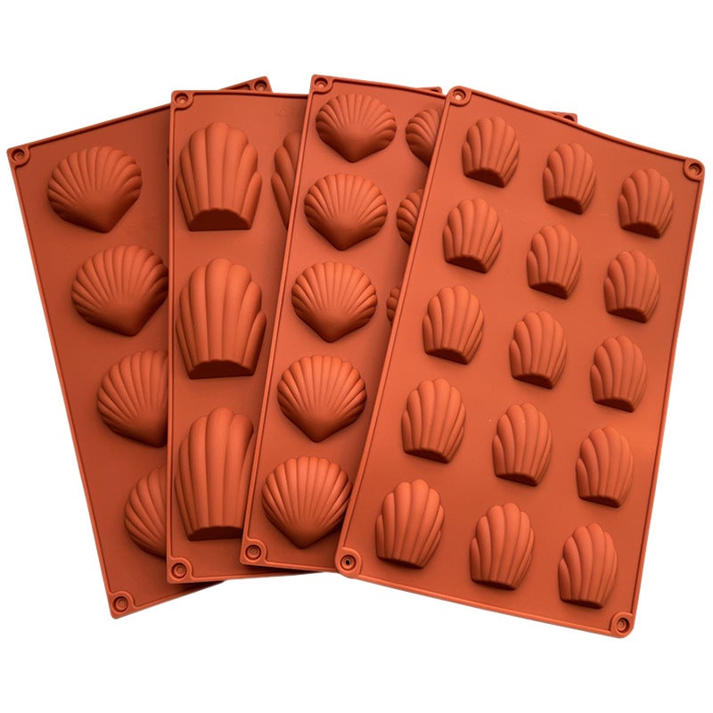 Spot Madeleine Mold Shell Cake Mold Silicone Cake Mold Scallop Cookie Mold Diy Baking Tools - Image 2