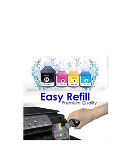Terabyte 101 EcoTank Ink Bottle for Epson for 101 EcoTank 4-Pack, Black Cyan Magenta Yellow Ink for Printer Refill for L4150 L4160 L6160 L6170 L6176 L6190 L14150 Printer(4-Color)  - Image 4