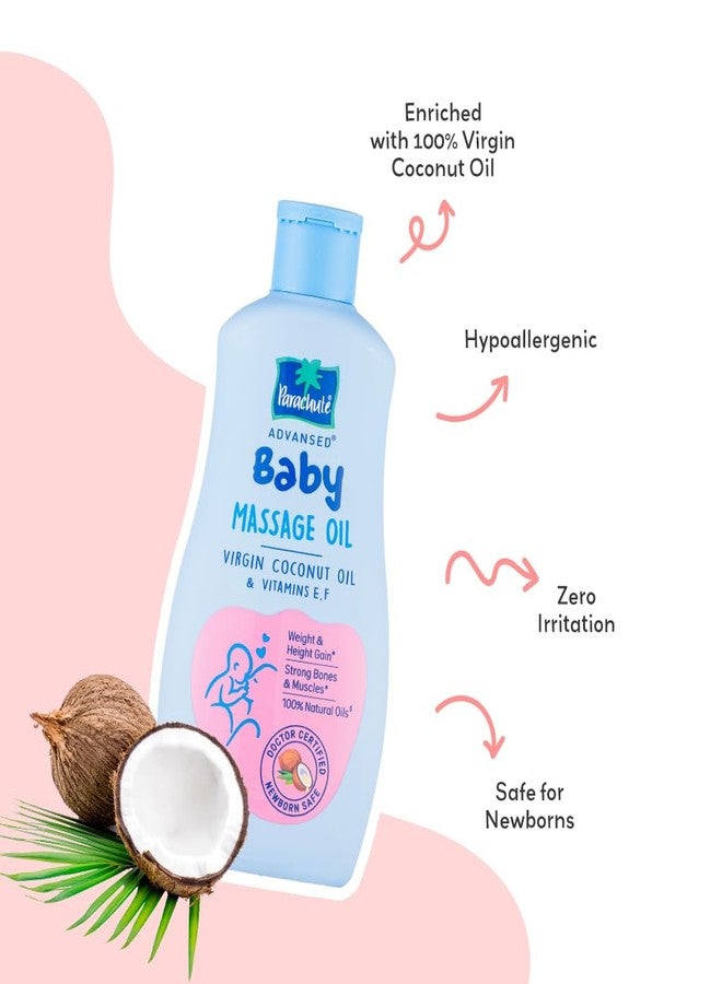 SuperBottoms Pure Love Combo with Baby Massage Oil & SuperBottoms Dry Feel Baby langot l Gentle & Safe l Newborn Combo l Natural l Ideal for Gifting - Large - Image 3