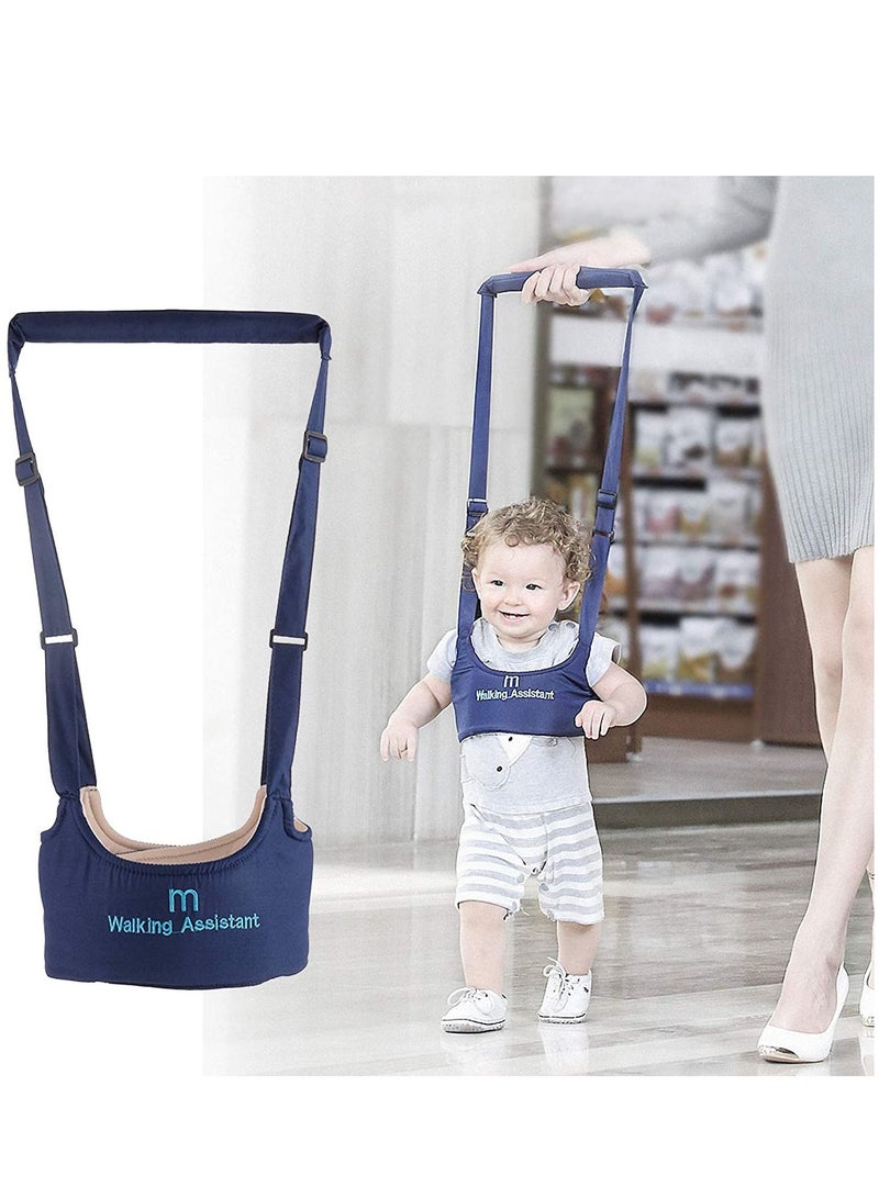 SYOSI Baby Walker Toddler Walking Harness, Adjustable Baby Walking Wings Learn to Walk Assistant Baby Walker Protective Belt, Safe Standing Walk Tool Help Baby Keep Balance Walk Navy Blue - Image 2