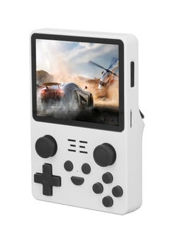 Powkiddy RGB20S Handheld Game Console with Retro Open Source System, Preloaded 15000+ Games, RK3326 3.5-Inch 4:3 IPS Screen for Children's Gifts (White)  - Image 1