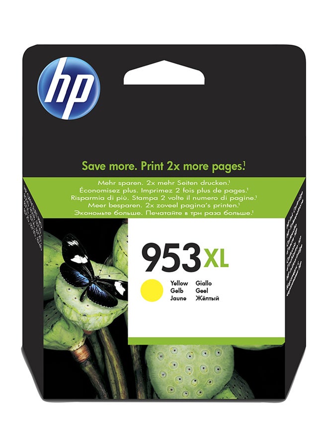 HP خرطوشة حبر أصلية طراز F6U18AE أصفر - Image 2