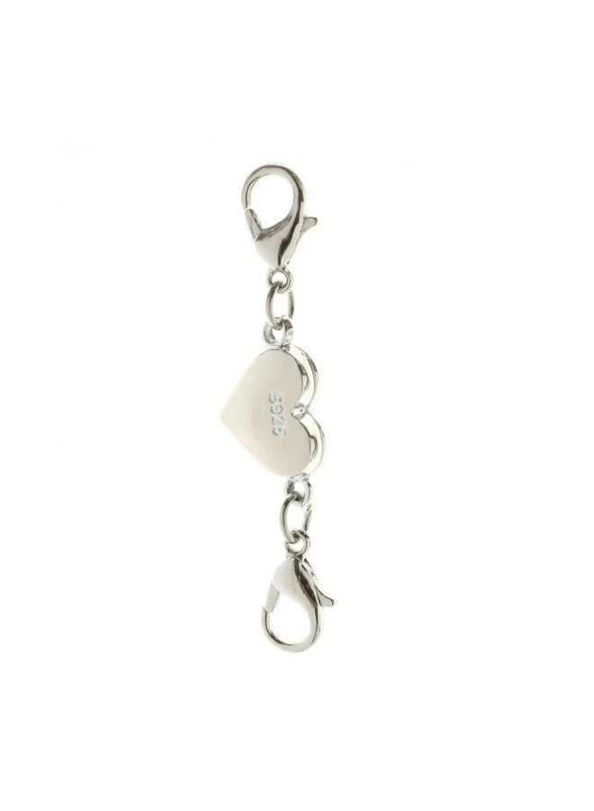 GALUIN Love Heart Plus Lobster Clasp Necklace Bracelet Connecting Body Magnetic Clasp DIY Jewelry Accessories, Necklace Bracelet Extender - Image 1