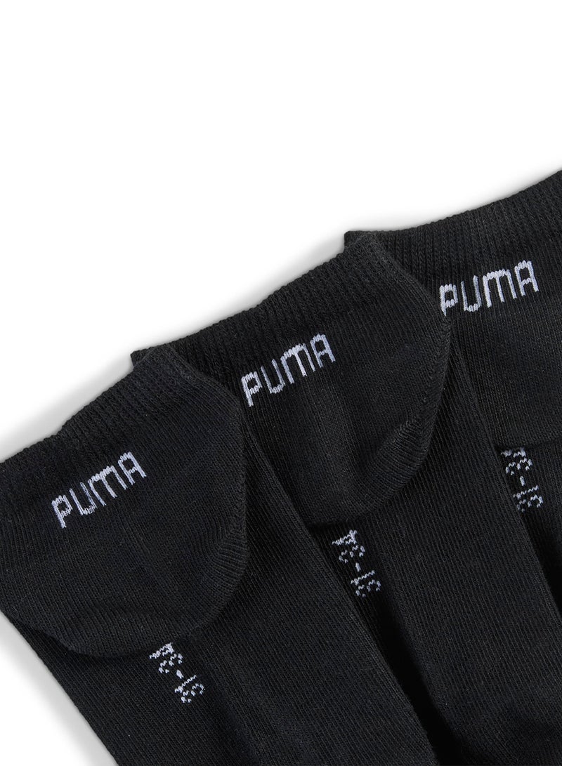 PUMA Youth 3 Pack Plain Ankle Sneaker Socks  - Image 2