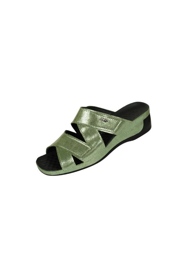 VITAL 148-1059 Vital Ladies Tina - Creta Sandals 08069AS Green - Image 2