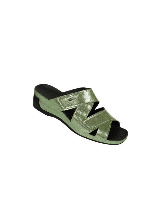 VITAL 148-1059 Vital Ladies Tina - Creta Sandals 08069AS Green - Image 1