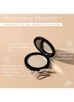 Glo Skin Beauty Perfecting Powder | Translucent Mineral Setting Powder To Eliminate Shine And Maintain A Matte Finish  - Image 2