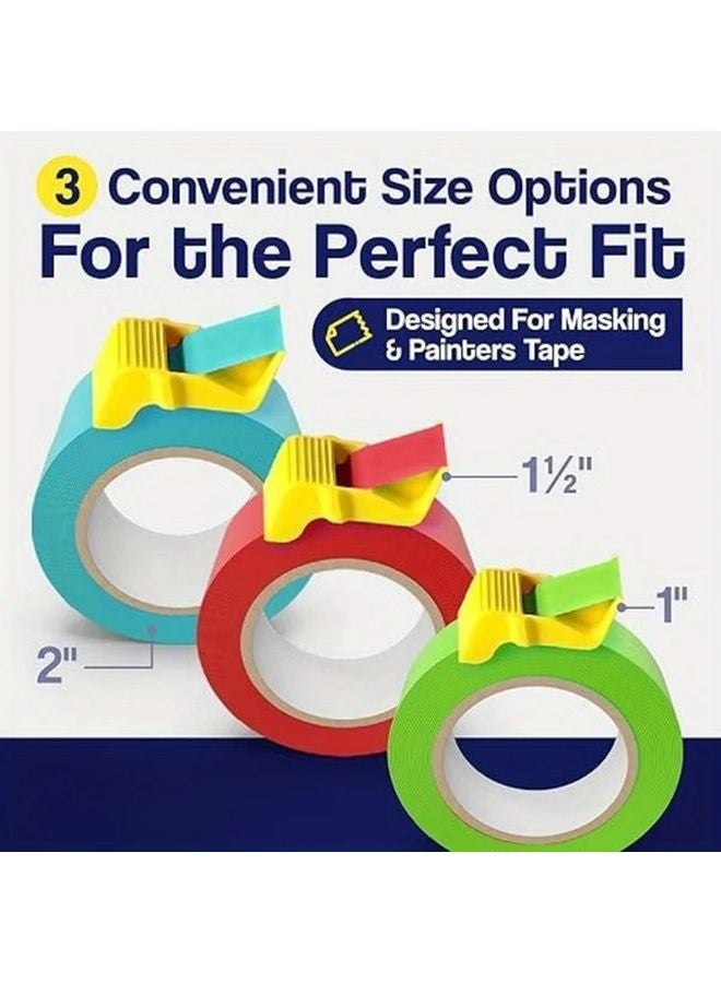 Three Piece Set Tape Dispenser Tape Separator Cutter Spray Paint Accessory One Set Three Sizes - Image 3