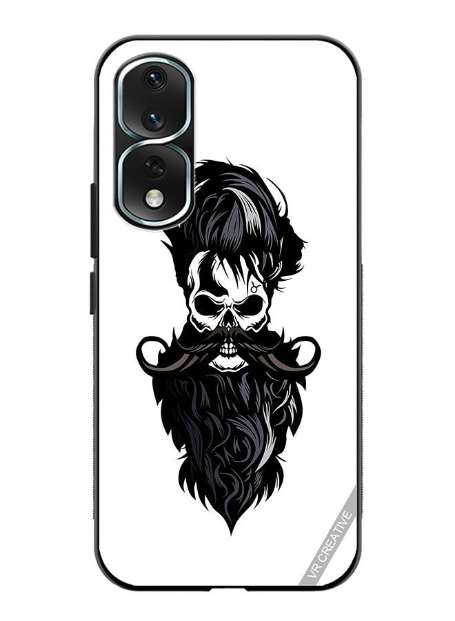 VR CREATIVE Protective Case Cover For Honor 80 Pro Skull Beard Design Multicolour - Image 1