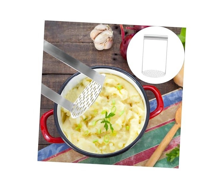 Manual Potato and Vegetable Masher, Portable Food Masher for Camping and Kitchen, Fast and Easy Meal Prep and Puree - Image 3