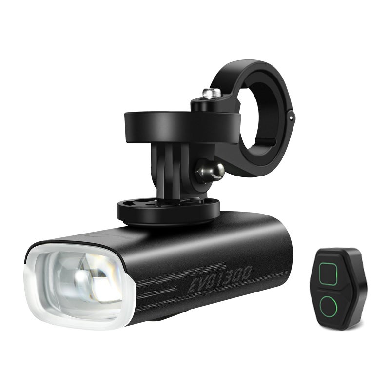 Magicshine أضواء دراجة ماجيكشاين EVO 1300 مثبتة رأسًا على عقب 1300 لومن مصابيح أمامية للدراجات مع تحكم عن بُعد، نوع-C ومضادة للماء لمصباح أمامي للدراجة لركوب الليل - Image 1