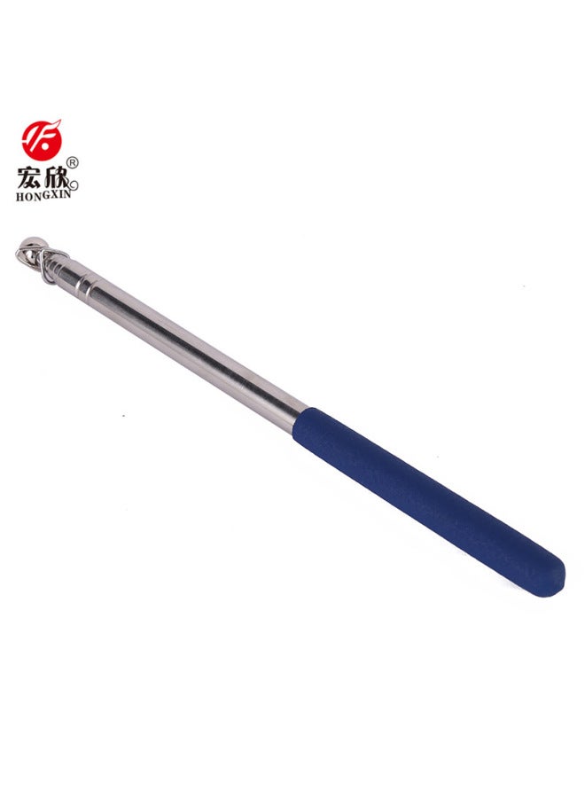 Crown Stainless Steel Tour Guide Flagpole Flag Retractable Outdoor 1 Meter 1.2 Meter 1.6 Meter Teaching Whip Rubber Sleeve - Image 1