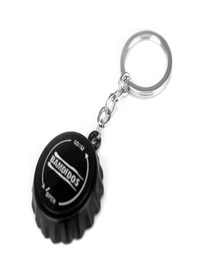 نيبمينينت سلسلة مفاتيح بتصميم فتاحة زجاجات مطبوع عليها كلمة "Bandidos"