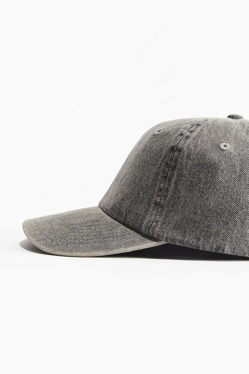 H&M Embroidered-motif cotton cap