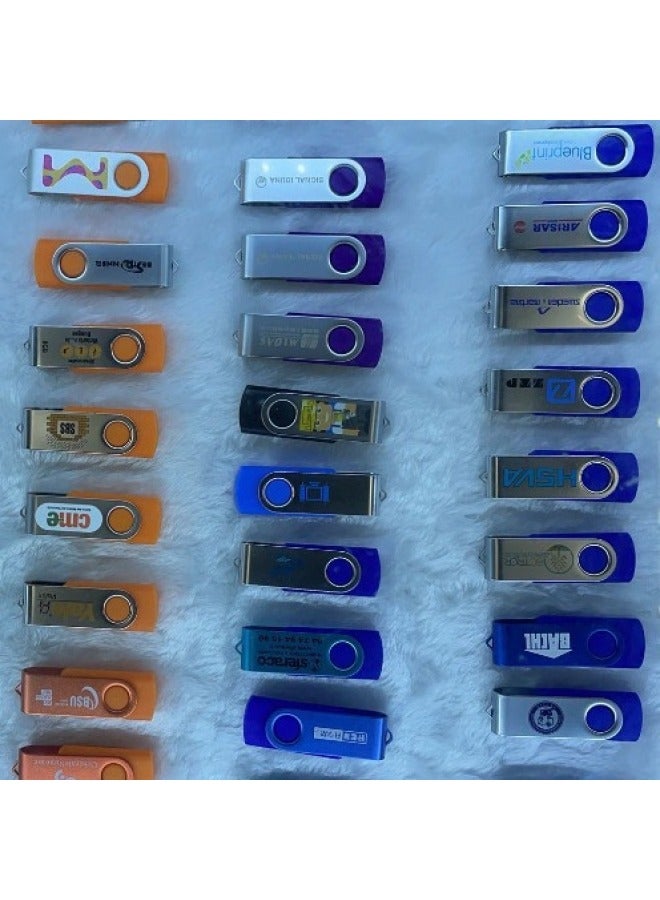 U Disk 16g Logo Bidding Exhibition Gifts High-speed USB 4g Lettering U Disk Custom 8g-Capacity:32GB - Image 1