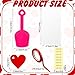 Glenmal 193 Valentines Day Plastic Shovels Toys with 48 Candy Bags 48 I Dig You Clear Stickers 48 Heart Gift Tags 1 Roll of Ribbon for Valentines Day Exchange Prizes Gifts Party Favors - Image 4