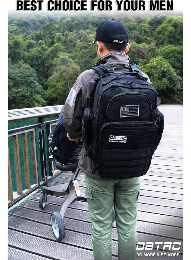 DBTAC DO MORE & BE MORE Diaper Bag Backpack for Dad - Image 2