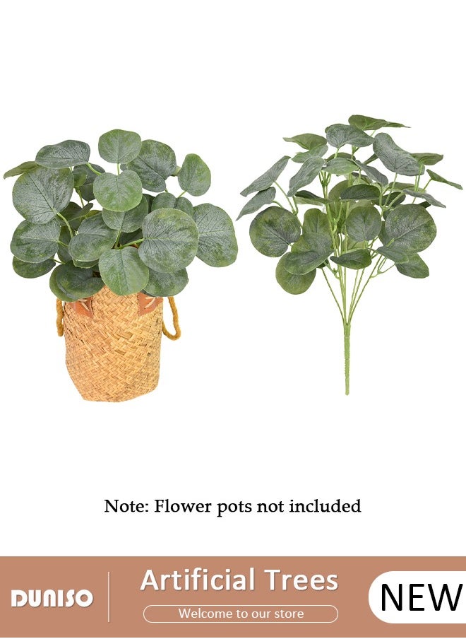 DUNISO Artificial Tree, Artificial Plant Potted with Lifelike Leaves,Perfect lifelike Plant for Home Decor and Office Decor Indoor and Outdoor,Garden and Modern Decor Housewarming gift,Without Flowerpot  - Image 1