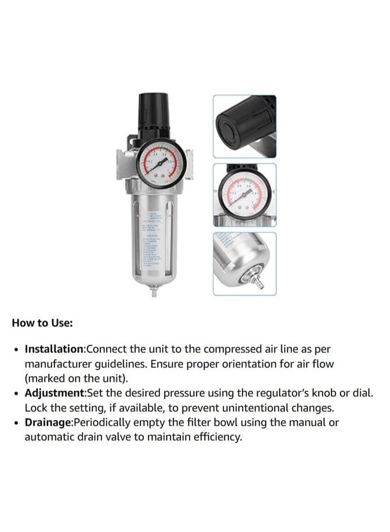 ABBASALI Compressed Air Filter Regulator Combo  - Image 5
