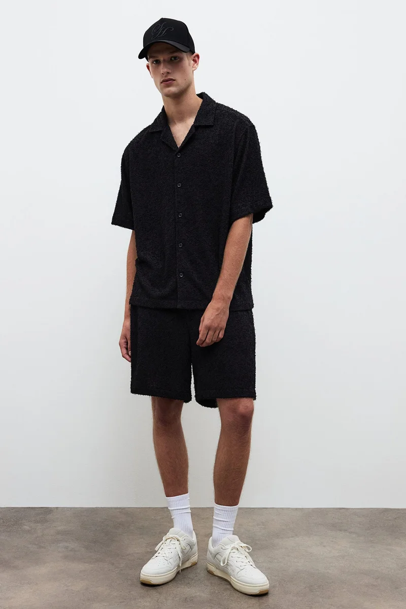 H&M Relaxed Fit Terry Shorts