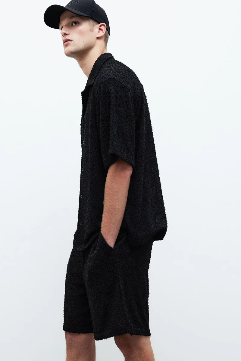H&M Relaxed Fit Terry Shorts