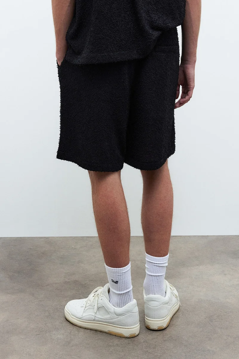 H&M Relaxed Fit Terry Shorts