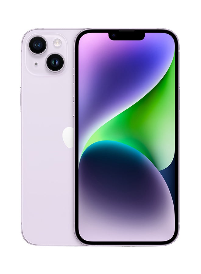 Apple iPhone 14 Plus 256GB Purple 5G With FaceTime - USA Version (e-SIM only) - Image 2