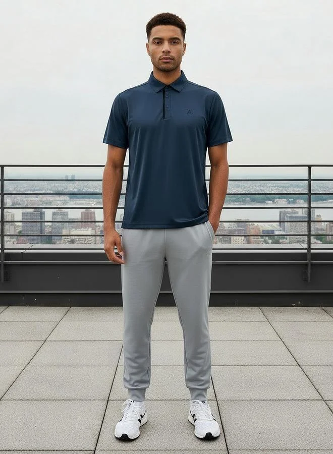 آكتف Men Stretchable Performance Polo T-shirt