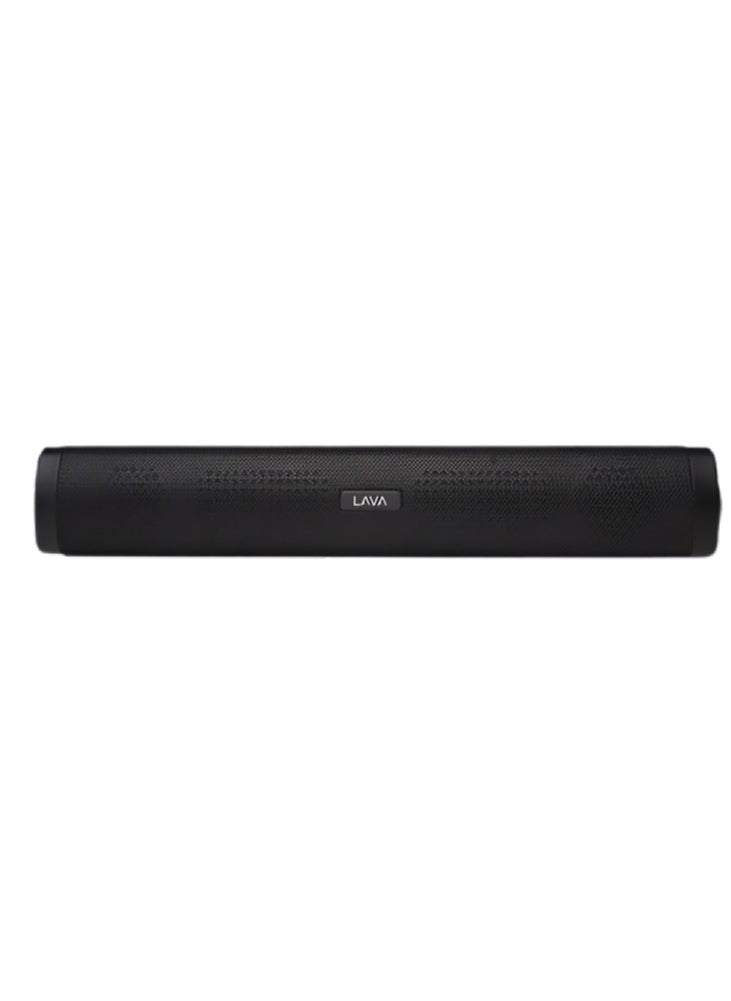 Lava - USB Wired Speaker Black-Stereo Sound-Plug and Play-Stylish Slim Design- lava  ST-68 - Image 1