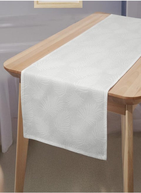 Intexhome  Anallia Linen  Table Runner Suitable For Reciption , Living Rooms And Bedroom Tables - Modern Design - Set Of Two Pieces 45 x 130 cm