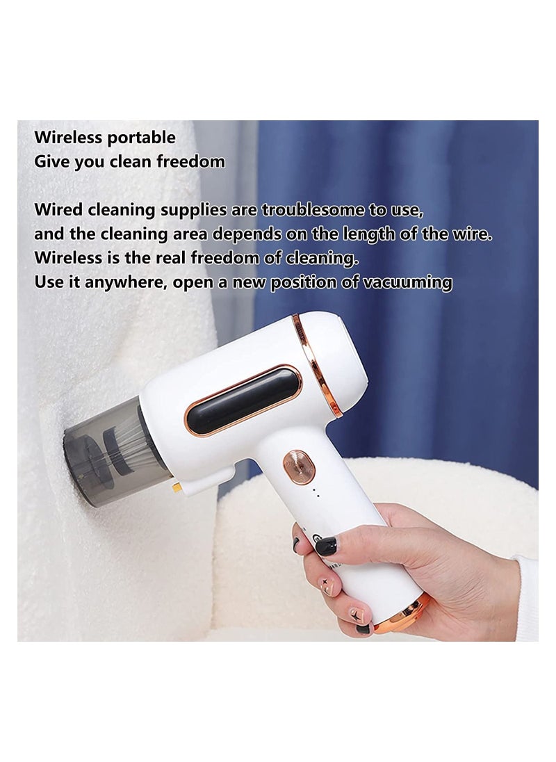 Generic - Vacuum Cleaner Mites Removal Instrument,Wireless Handheld Mattress Cleaner hine UV Deep Cleaning 7500Pa Dust Mite Remover for Upholstery & Mattresses,Green - Image 1