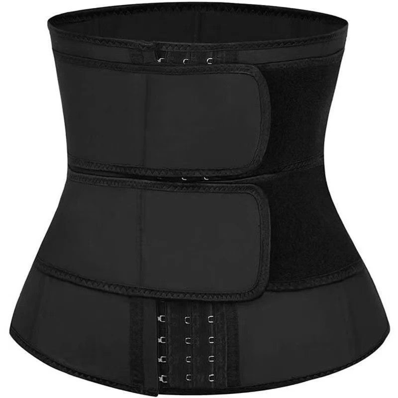 Bluejw High Quality Adjustable Breathable Comfortable Women's Waist Trainer Shaper Waist Trimmer for Weight Loss & Hourglass Body - Image 1