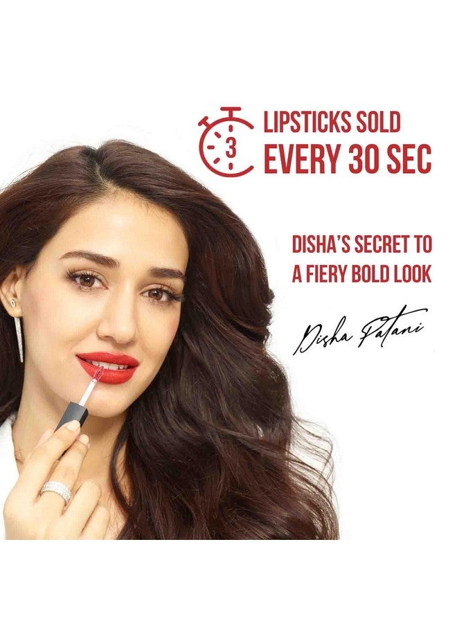 Insight Non Transfer Lip Color |Matte Texture|12Hrs Waterproof|True Color|Smudge Proof |Paraben Free |100% Veg |Longwear, 4Ml(Lg40-23) - Image 3