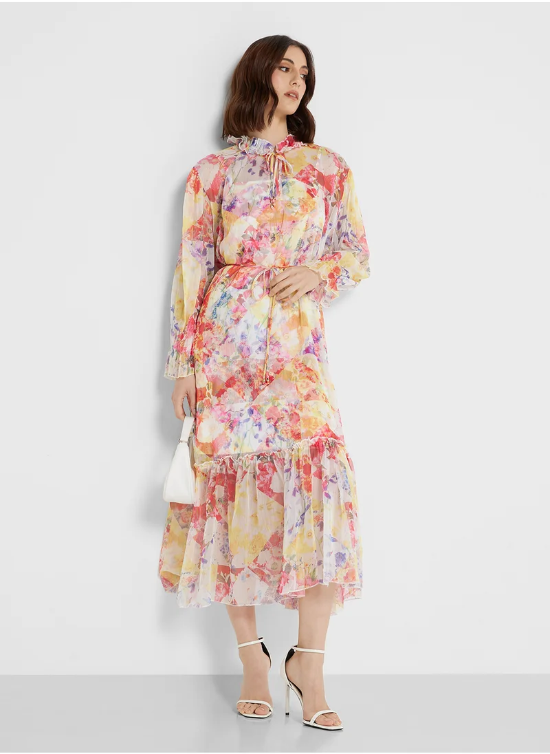 ELLA Floral Print Dress